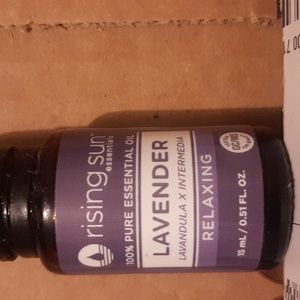 Rising sun relaxing lavender oil
